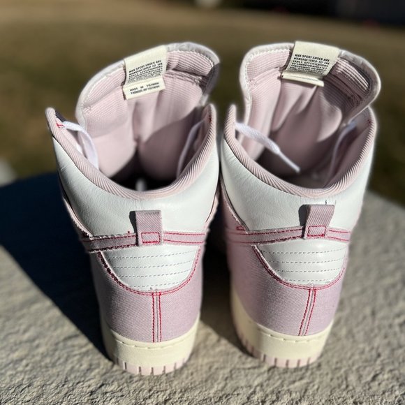 Nike Dunk High 1985 - Barely Rose Denim - Mens 12.5 - Picture 2 of 8